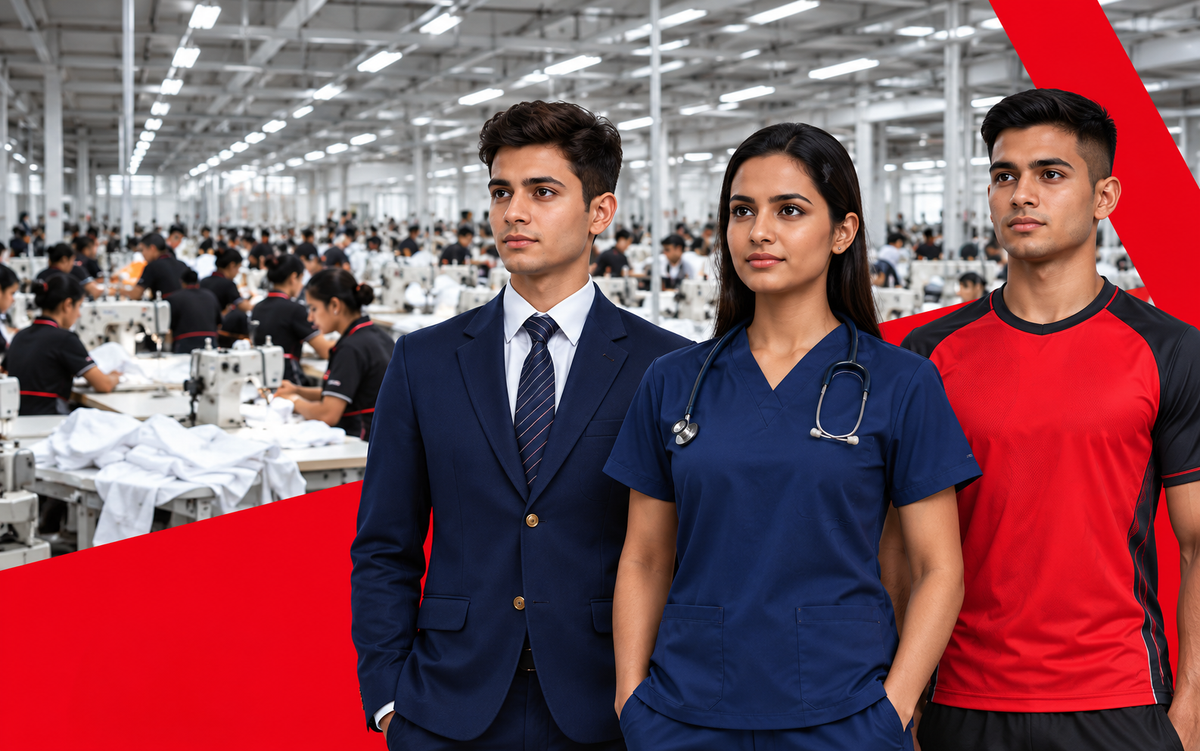 Uniform manufacturing factory and custom uniform collection