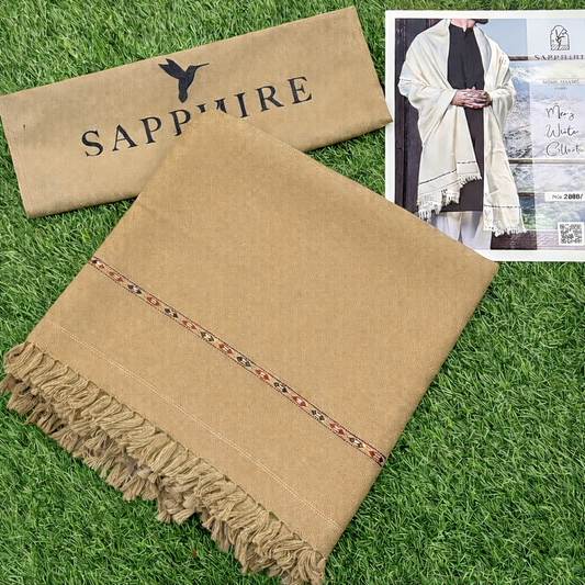 Soft & Warm Dark Skin Shawl – 100% Claric Wool